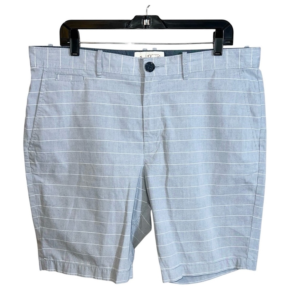 Penguin Shorts Men’s Size 36 Light Blue White Casual 36x9 OP4572